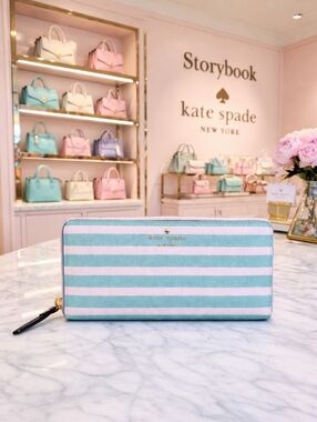 Kate Spade Storybook Zip Around Long Wallet